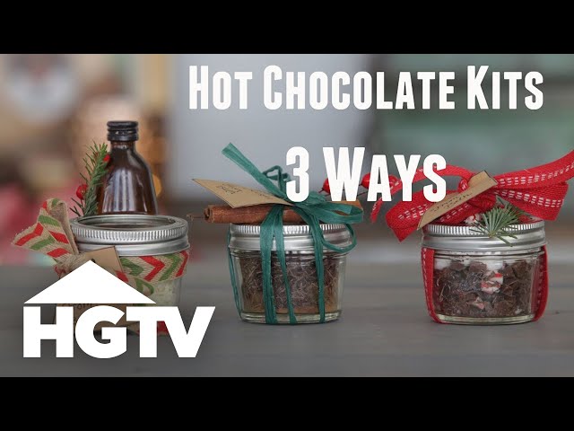 DIY Stocking Stuffer: Mason Jar Hot Chocolate Kits | HGTV