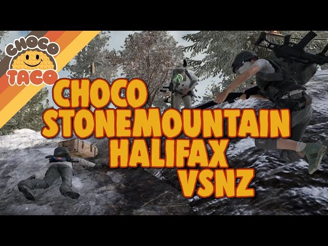 chocoTaco Squads Up with StoneMountain, VSNZ, and Halifax - PUBG Gameplay