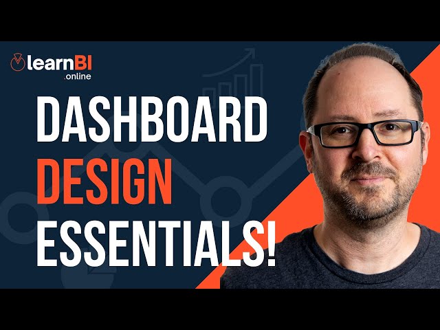 7 Top Tips for Better Business Dashboard Design Data Visualization | BI For Beginners