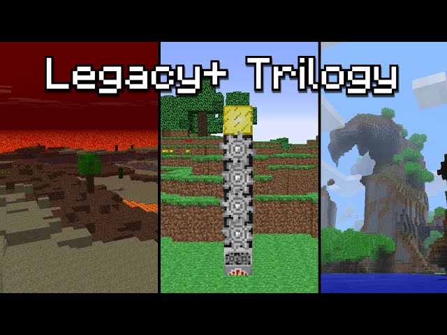 This is the Craziest Old Minecraft Mod Trilogy EVER Made