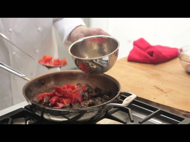 Paul Kahan of Blackbird & Publican in Chicago using All-Clad Cookware