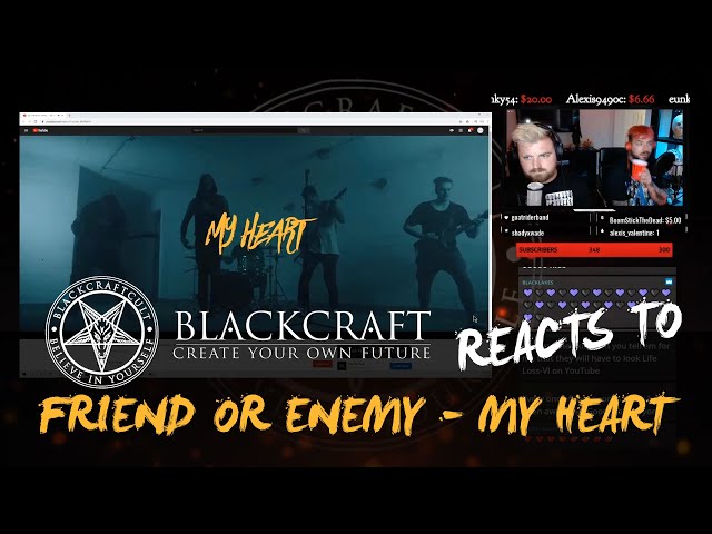 BLACKCRAFT CULT REACTS TO MY HEART