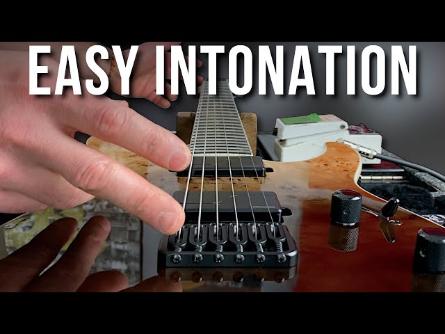 🎸How To Intonate An Electric Guitar
