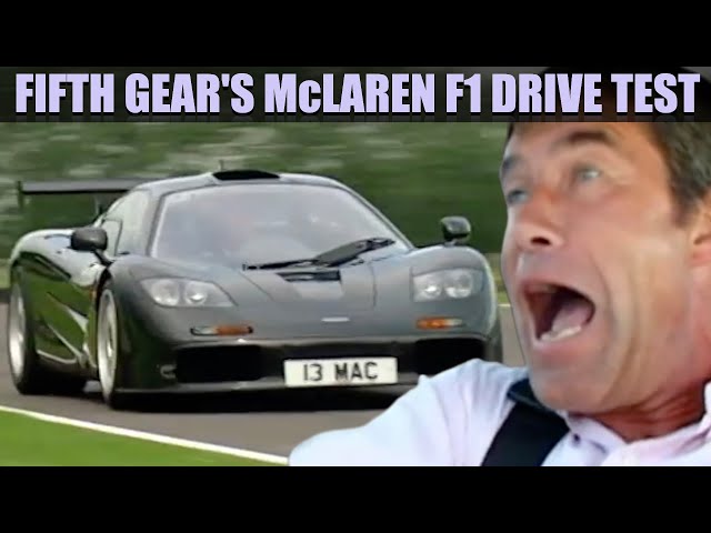 Fifth Gear's Legendary McLaren F1 Drive Test | Fifth Gear