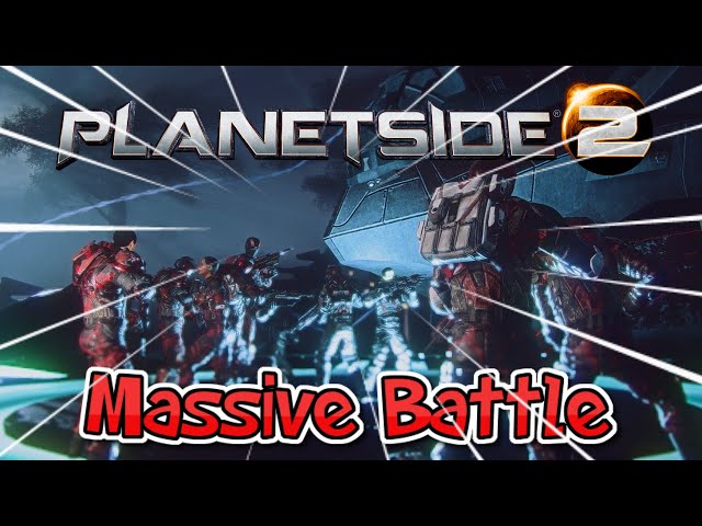 Battle For Scarred Mesa Skydock | Planetside 2 PS5 Gameplay