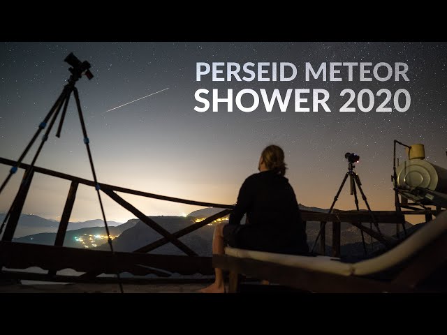 Photographing the 2020 Perseid Meteor Shower in Turkey