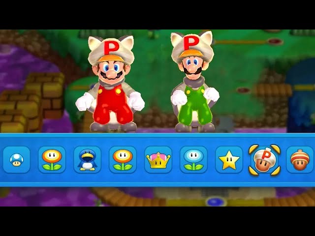 New Super Mario Bros U Deluxe – 2 Players Co Op Walkthrough