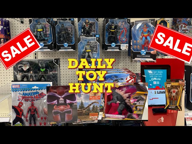 Target Sale on Marvel Legends, DC Multiverse and SO much more (daily toy hunt)