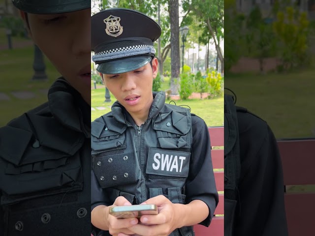 Kế hoạch bắt trộm của anh cảnh sát || The policeman's plan to catch a thief #shorts