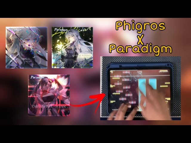 【Phigros x Paradigm】New Collaboration Update - First Try + Phi Gameplay