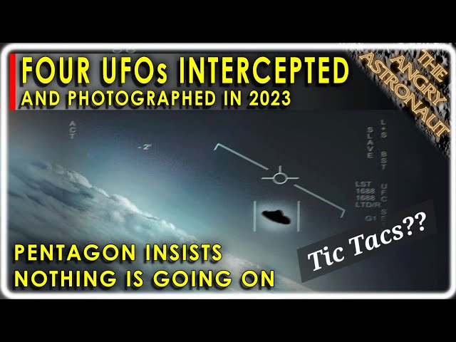 "Tic Tac" UFOs intercepted over the Gulf of Mexico by USAF!!  But the Pentagon says nothing!