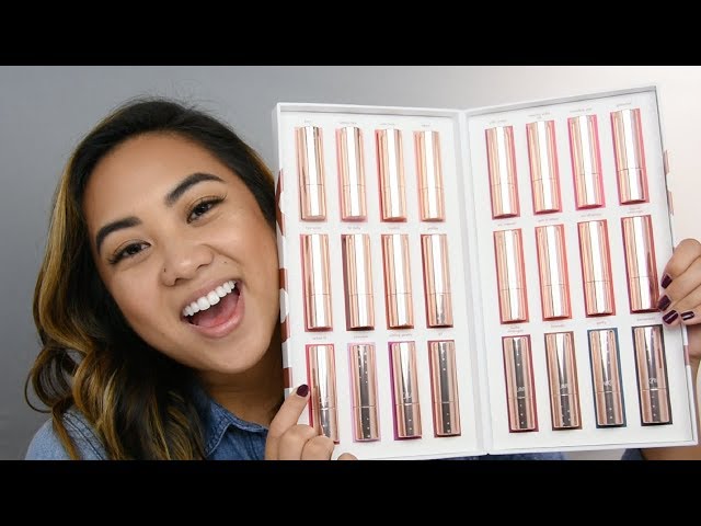 Colourpop LUX Lipstick SWATCHES | FULL COLLECTION | Medium to Tan Skin