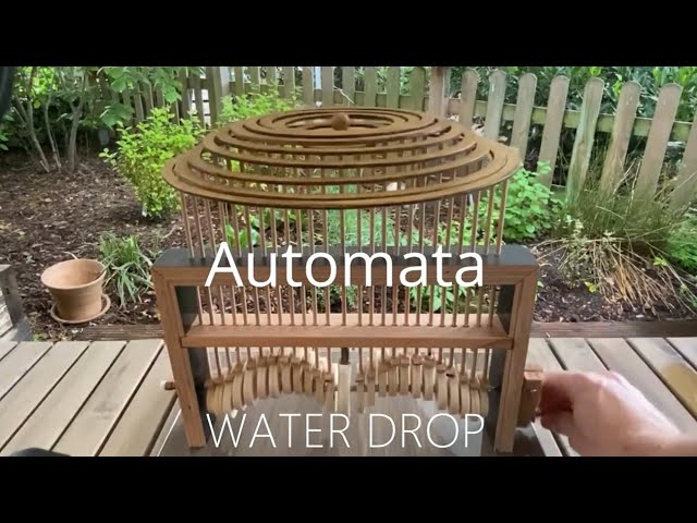 Automata Water Drop - DIY Project with simple methods