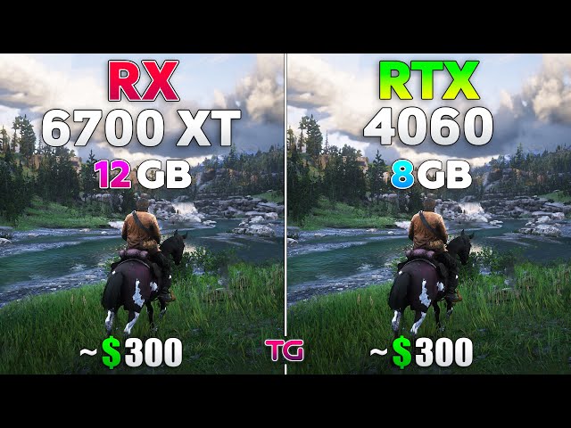 RTX 4060 vs RX 6700 XT - Test in 10 Games | DLSS3 | 1440p