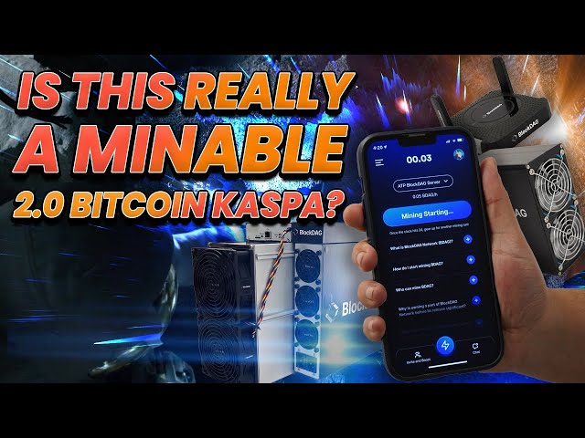Is This Really a New Mineable Bitcoin / Kaspa Coin? Blockdag BREAKdown