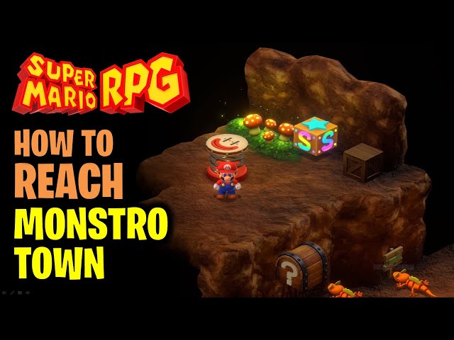 How to Reach Monstro Town | Land's End Guide | Super Mario RPG