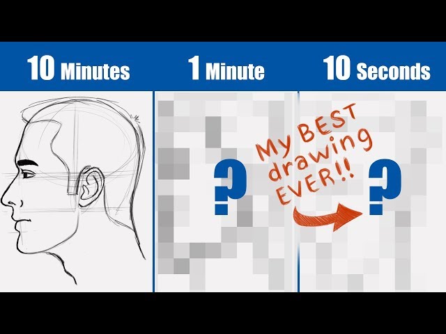 Speed Drawing CHALLENGE! Last one is my Favorite!