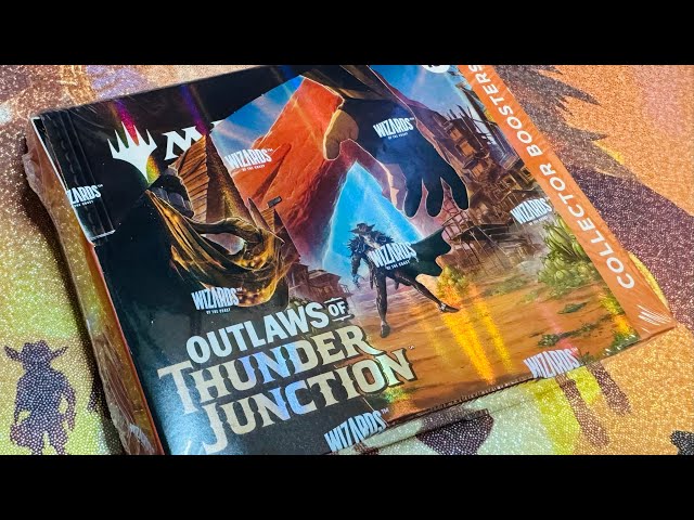 Outlaws of Thunder Junction Collector Booster Box opening!! #MTG #ELK