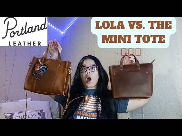Portland Leather Goods Lola vs Mini Crossbody Comparison! Which one is the right one for you🤔🤎