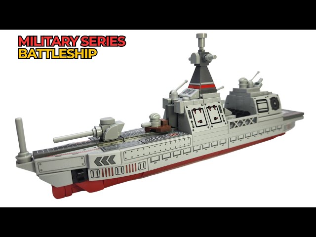 LEGO Battle Series - BATTLE SHIP - XJ Blocks - LEGO Speed Build (NON-LEGO)