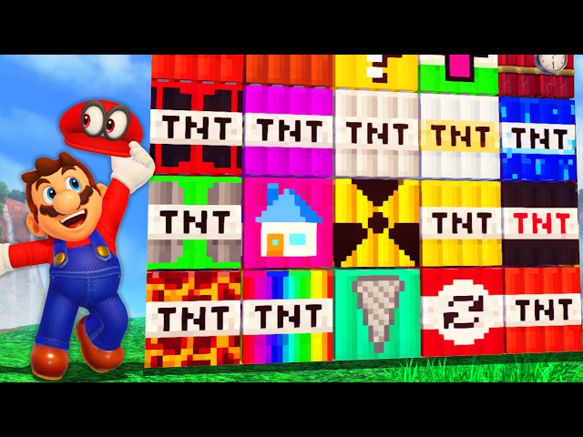 Mario Odyssey: MORE TNT MOD!! (20+ New EXPLOSIVES)