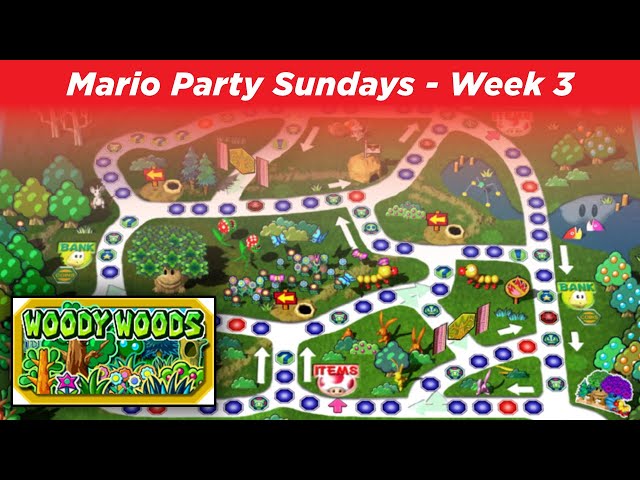Mario Party 3 | Woody Woods | Mario Party Sundays: Week 3