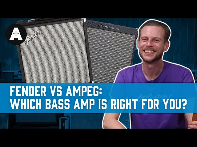 Fender Rumble vs Ampeg Rocket - Which Bass Amp is Right for YOU?