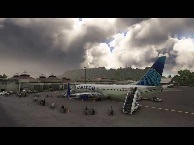 United Airlines Island Hopper - Micronesia | Pohnpei - Chuuk Full | PMDG 737-800 | MSFS