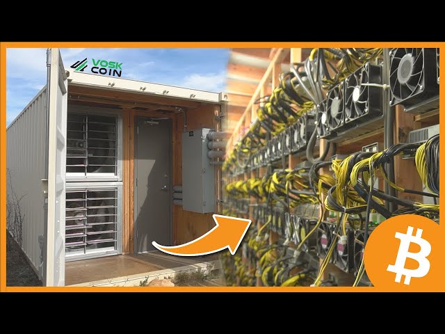 He Turned a Shipping Container into a Bitcoin Mining Farm
