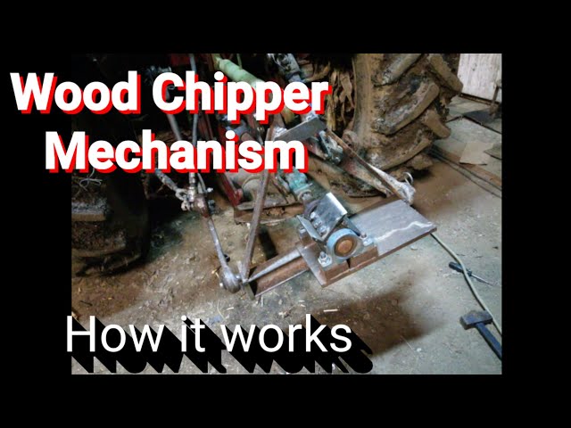 Testing Wood Chipper Mechanism - Mecanism Tocat Crengi