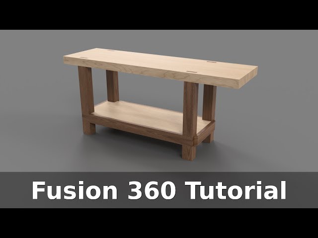Fusion 360 Tutorial: Woodworking Workbench
