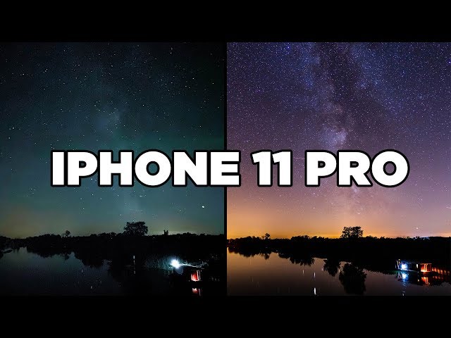 Kann ich mit dem iPhone 11 Pro die Milchstraße fotografieren?