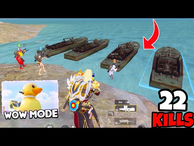 They Actually Made A Good WOW Mode Map • (22 KILLS) • BGMI Gameplay