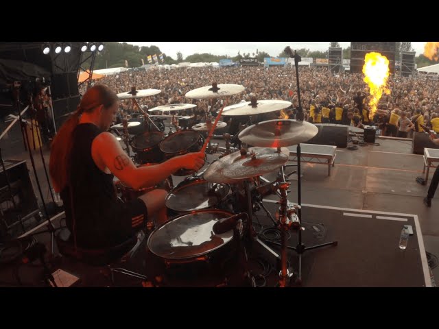 Bleed From Within - Bloodstock 2021 - FULL SET DRUM CAM