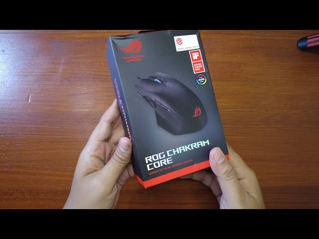 Asus ROG Chakram Core (Wired Version) Unboxing