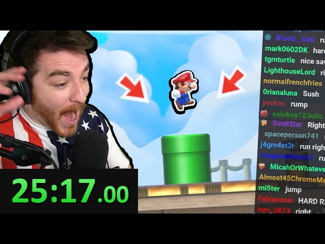 Can Twitch Chat finish a SINGLE Mario Speedrun?