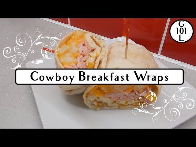 Cowboy Breakfast Wraps