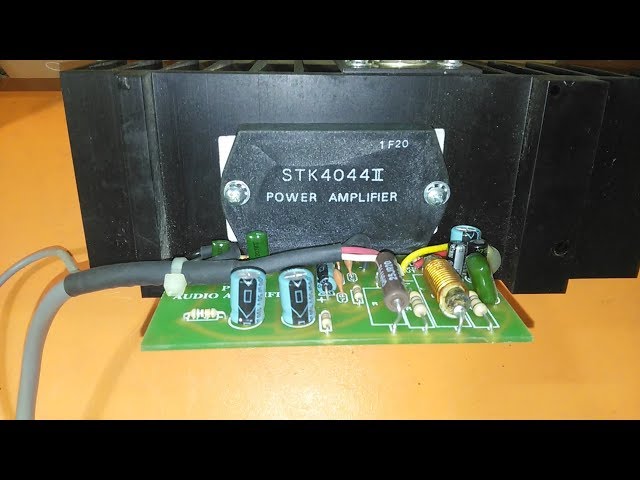 How to make stk amplifier?