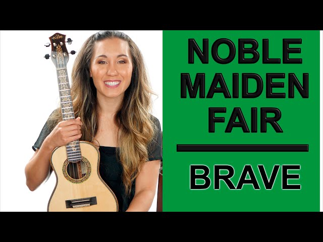 Noble Maiden Fair - A Mhaighden Bhan Uasal - Easy Ukulele Tutorial