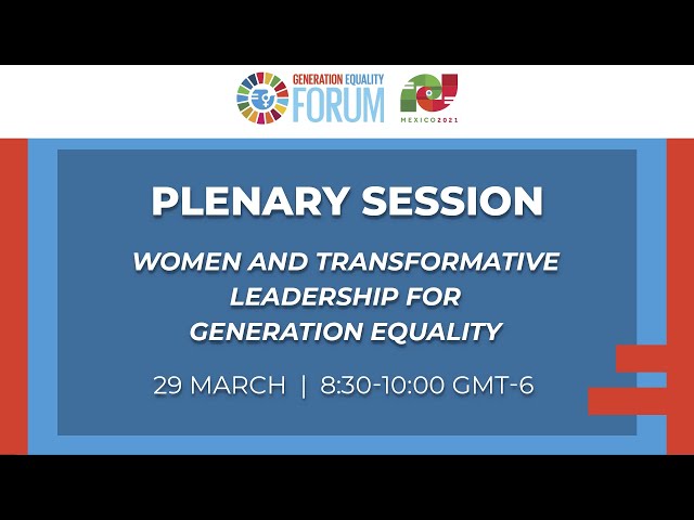 Women and Transformative Leadership for Generation Equality