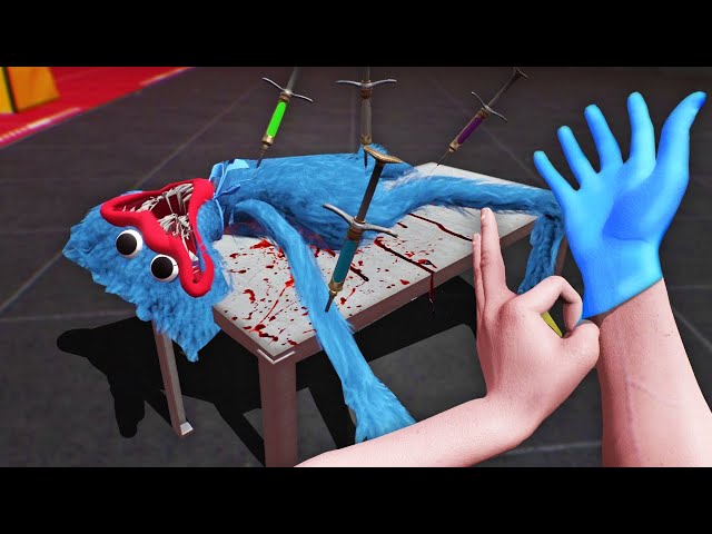 I Tried Inhumane Experiments on Huggy Wuggy (Boneworks VR Mods)