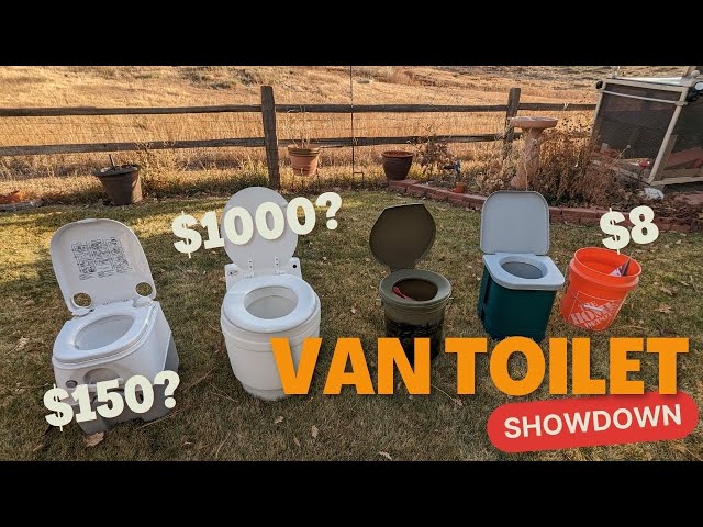 Van Toilet Showdown!! Which toilet will you put in YOUR van?