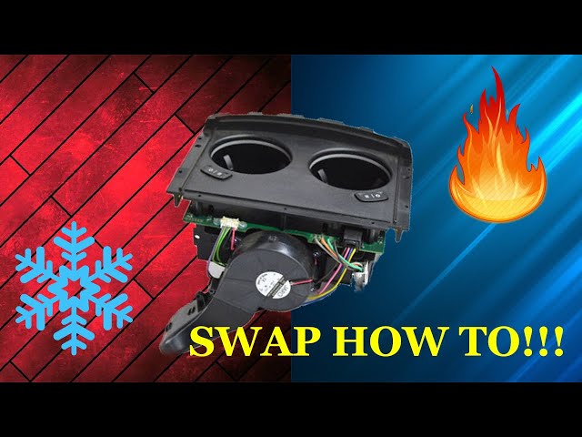 HEATED and COOLED Cup Holder Swap Dodge Charger