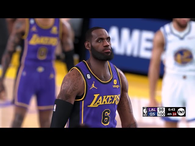 NBA 2K23 Playoffs Mode | Warriors vs Lakers Game 1 | Ultra Realistic Gameplay