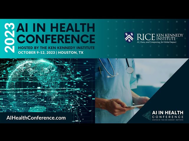 2023 AI in Health Conference Day 1: Welcome