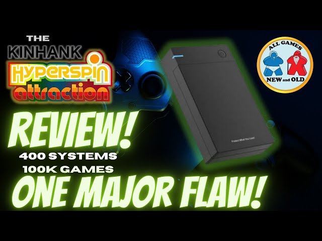 Kinhank Hyperspin Review (400 systems! 100k Games! One Major Flaw!)