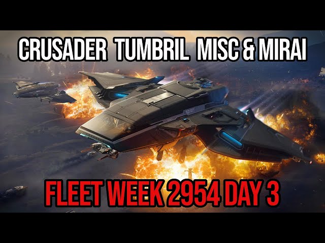 Star Citizen Fleet Week Crusader + MISC Day - Star Runner, Hercules A2 & Spirit C1 Are Amazing!