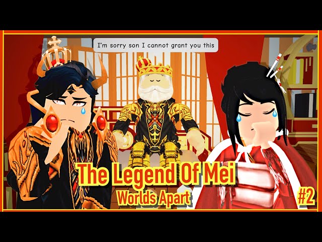 "The Legend Of Mei 2~Worlds Apart"~Roblox Full Movie~(adopt me)-VPJ