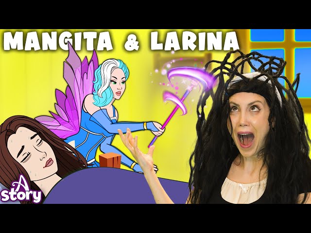 Mangita and Larina + One Eye Two Eyes Three Eyes | English Fairy Tales & Kids Stories