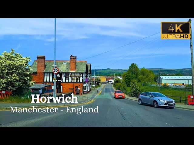 Driving from Manchester to Horwich in a Sunny Day 🌞 and Relaxing Music 🎶 / Drive With Me / 2023